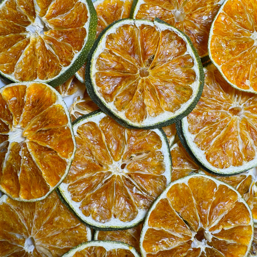 Mandarine déshydratés en tranches