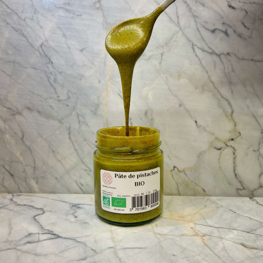 Pâte de pistaches BIO 100% pistaches - PRO